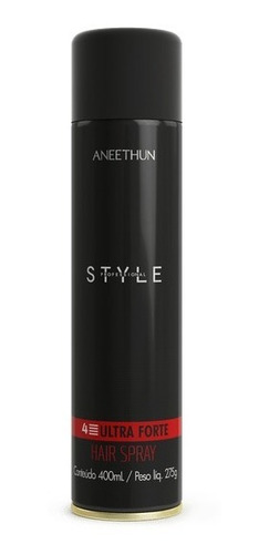Imagem 1 de 1 de Aneethun Hair Spray Style Ultra Forte 300ml