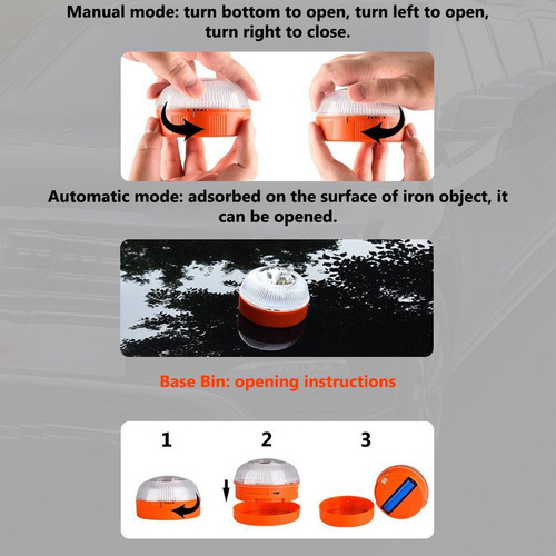 Para Luz De Emergencia V16, Señal De Luz Estroboscópica,