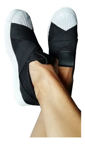 Imagen 3 de 7 de Zapatillas Elastizadas Unisex, Con Puntera