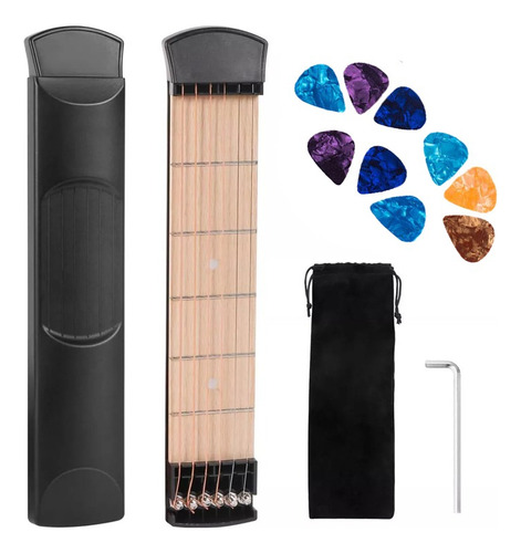 Herramienta Portátil Para Practicar Guitarra De 6 Trastes