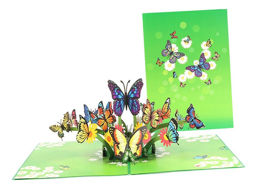 Tarjeta De Mariposas Voladoras Para Todas Las Ocasiones