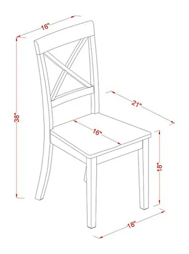 Juego De Comedor 3 Piezas Para Espacios Pequeños, Mesa Recta