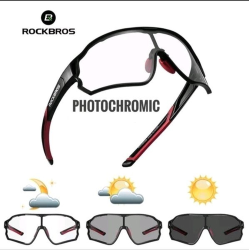 Imagen 2 de 5 de Lentes Deportivos Running Fotocromáticos Ciclismo Unisex