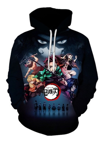 Sudadera Con Capucha Demon Slayer Kamado Tanjirou Fashion