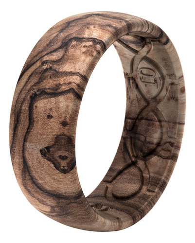 Anillo De Silicona Groove Life Nomad Burled Walnut Para Homb