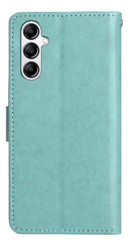 Funda Con Tapa Para Samsung Galaxy A36, Correa De Muñeca Con Función Atril, Piel Sintética, Tarjetero, Cierre Magnético