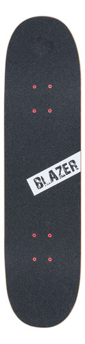 Skate Patineta Blazer Rosa Chicle Estampado Ruedas 95 Abec-7 Blazer Plata