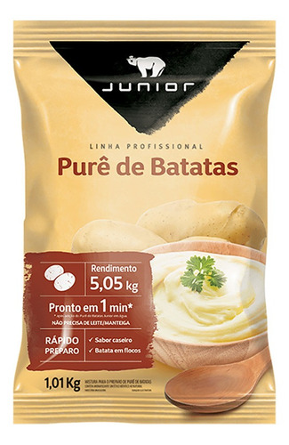 Purê De Batatas Junior 1,01kg - Linha Profissional