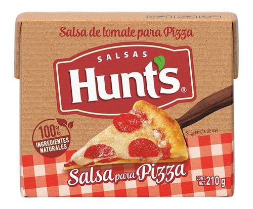 Salsa Hunts Para Pizza 210g