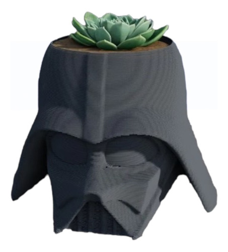 Maceta Decorativa Darth Vader Star Wars Suculentas