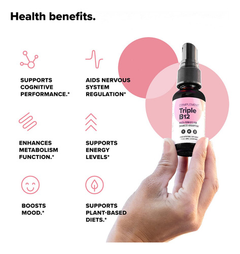 Complement Multivitamínico Vegano Y Spray B12 90 Cápsulas
