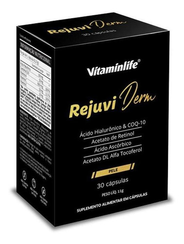 Rejuvi Derm Vitaminlife - 30 Cápsulas