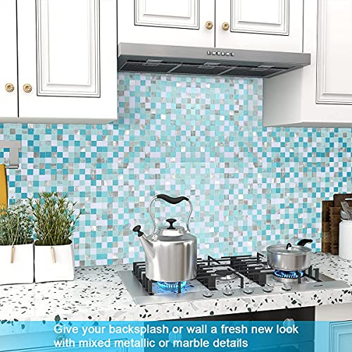 Azulejo De Vinilo Salpicadero De Cocina Y Baño, Azulej...