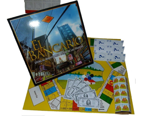 Juego Clásico De Mesa  El Bancario 