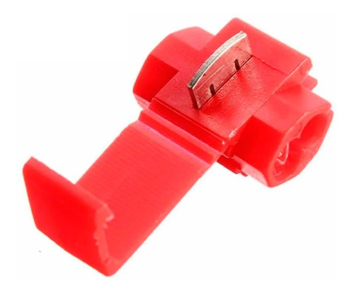 5000pçs Conector Derivação Emenda Fios Vermelho 0,5 A 1,5mm