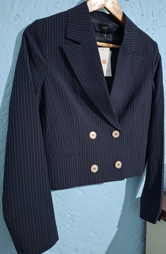 Blazer Saquito Casual Corto Mujer