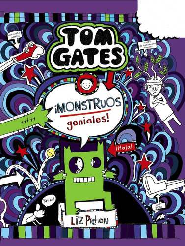 Tom Gates 15 Monstruos Geniales, De Liz Pichon, Daniel Cortés Coronas, Liz Pichon, Daniel Cortés Coronas. Editorial Bruño En Español