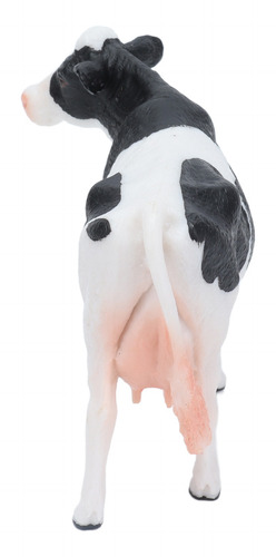 Figura De Ganado Simmental, Plástico, Vaca Realista, Color B