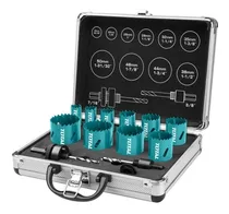Comprar Set De Sierras Copa Bimetal 12pzas Total Tacsh1121 - Oyp
