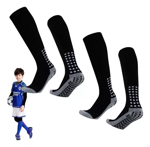 GENERICO Pack 2 Pares Calcetas De Fútbol Niños Medias Fútbol Infantil