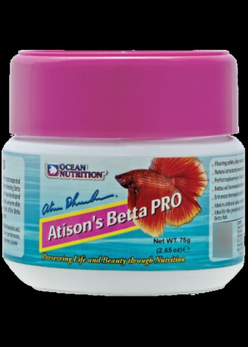 Ocean Nutrition Alimento Atison Betta Pro 75 Gr Pellet -1mm