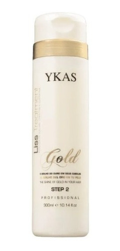 Ykas Liss Treatment Gold Passo 2 Redutor De Volume 300ml