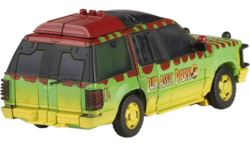 Figura Transformers Generacions Jurassic Park Rex & Autobot