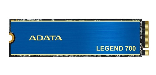 Imagen 1 de 2 de Disco sólido interno Adata Legend 700 512GB azul