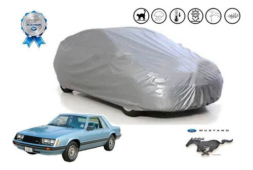 Forro Para Mustang Ford 1989 Impermeable Afelpada