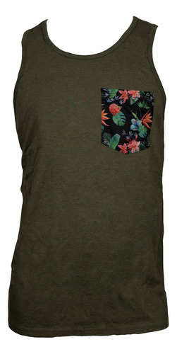 Musculosa Reef  Mtkv1934verdeoscuro