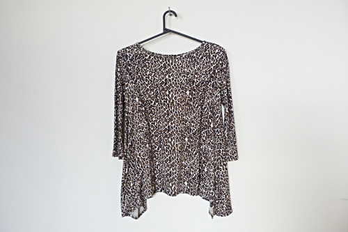 Remera Wanama Animal Print, Talle S