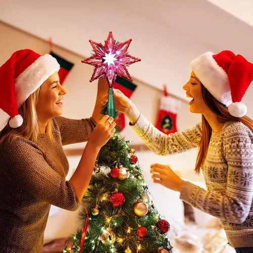 Luces Odeetronic Para Decoracion De Arbol De Navidad, 8 P...