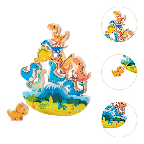 Bloques De Madera Balance Game Sensory Educational Animal