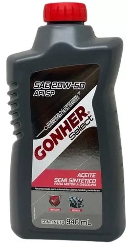 Aceite Gonher 20w50 Semi Sintetico