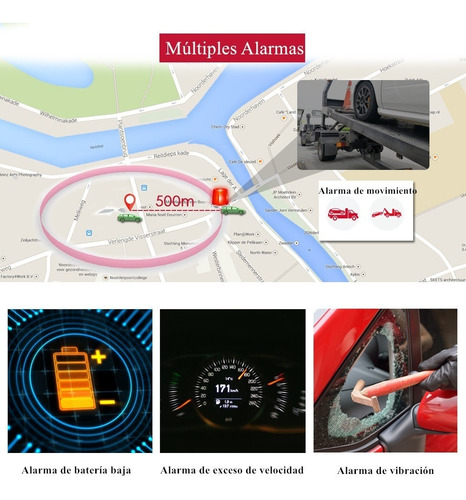 Imagen 2 de 10 de Localizador Rastreador Gps Auto Tkstar Tk905