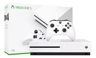 Video Game Xbox One S 1tb Standard Cor Branco