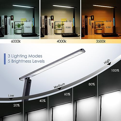 Multifunctional Led Desk Lamp With Wireless Charger,usb...