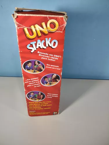 Jogo Uno Stacko da Mattel 45 Blocos - Mattel - Outros Jogos