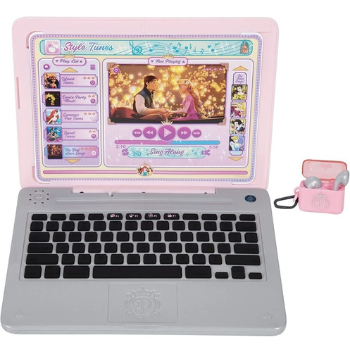 Disney Princess Laptop C/frases Sonido Y Música De Juguete 