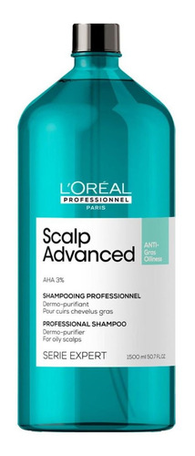 Shampoo Anti Oleosidad Scalp Advanced Loreal Pro 1500 Ml