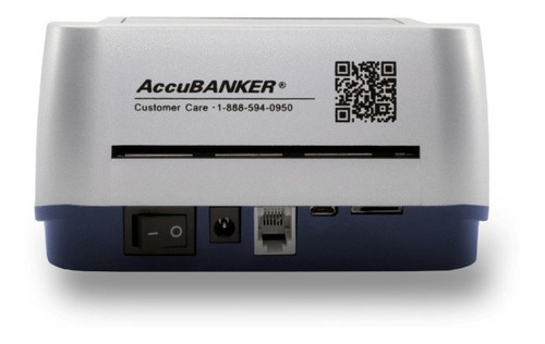 Imagen 3 de 3 de Detector De Billetes Falsos Accubanker D470 Usd Portátil