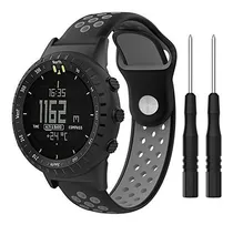 Comprar Qghxo Banda Transpirable Para Suunto Core Suave Silicona 7v
