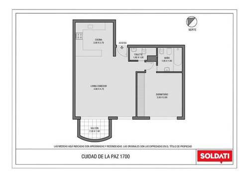 Imagen 18 de 18 de Oportunidad!!! Excelente 2 Ambientes Con Toilette Y Amenities - Belgrano