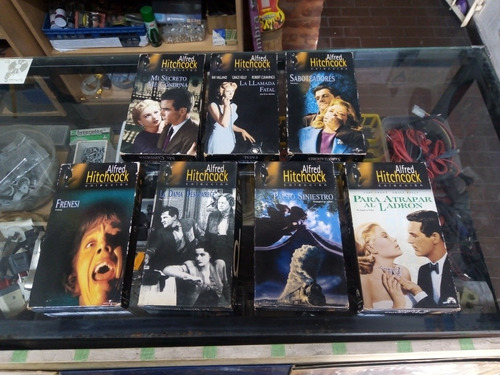 Colección De Videos Vhs  Alfred Hithcock