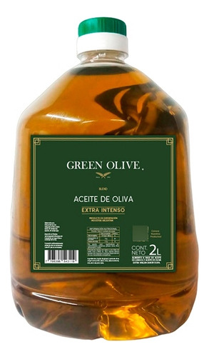 Aceite De Oliva Green Olive Extra Intenso 2 Litros