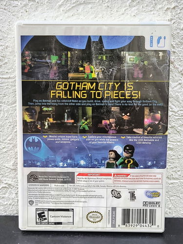 Lego Batman The Videogame Para Nintendo Wii Complet Original (Usado)