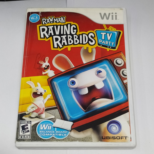 Rayman Raving Rabbids Wii - Español En Buenas Condiciones 