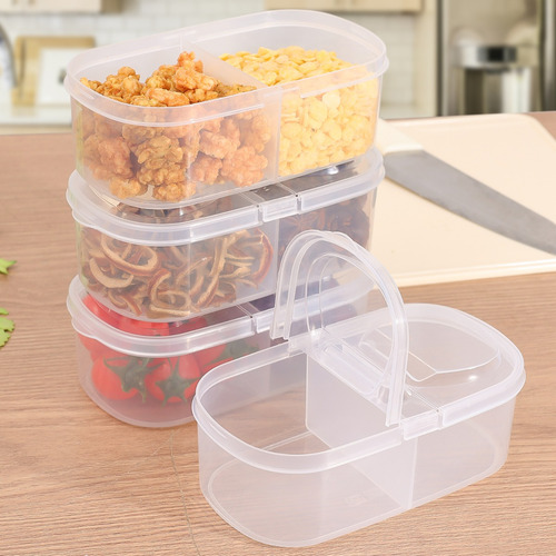 Caja Portátil Transparente Para Conservación De Productos Fr