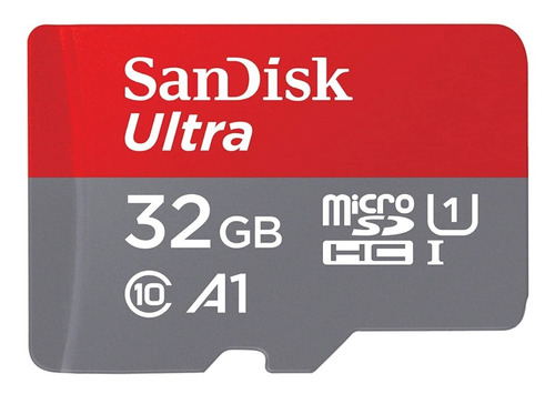 Memoria Sandisk Ultra 32gb Micro Sdhc 120mb/s + Adaptador Sd