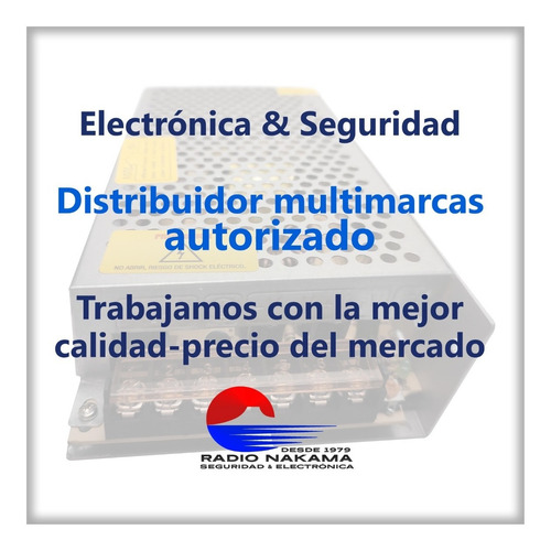 Imagen 5 de 5 de Fuente Switching Metálica 24v 5a Cctv Tira Led Router Ada